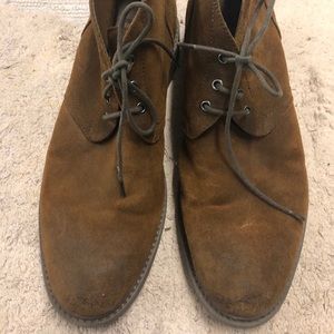 1901 (Nordstrom) Brown Suede Chukka Boots